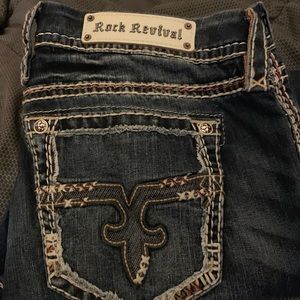 34 Rock and Revival straight jeans